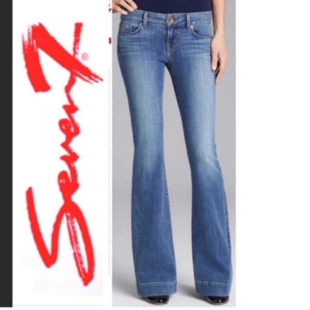 SEVEN7 Jeans Sexy Flare size 30 light wash